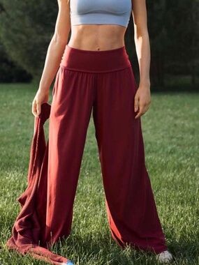 Offline by aerie real me foldover wide leg pant